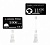 Evolis AC000008 ������ ��� �������� PRICE TICKET CLAMPS (80 ��) 25 ����