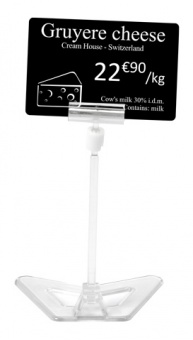 Evolis AC000012 ��������� ��� ������� CRISTAL PRICE TICKET STANDS (120 ��) 25 ��